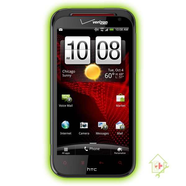Original HTC Rezound LCD Touchscreen Reparatur