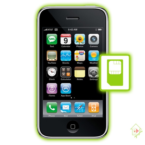 Original Apple IPhone 3G SIM-Slot Reparatur