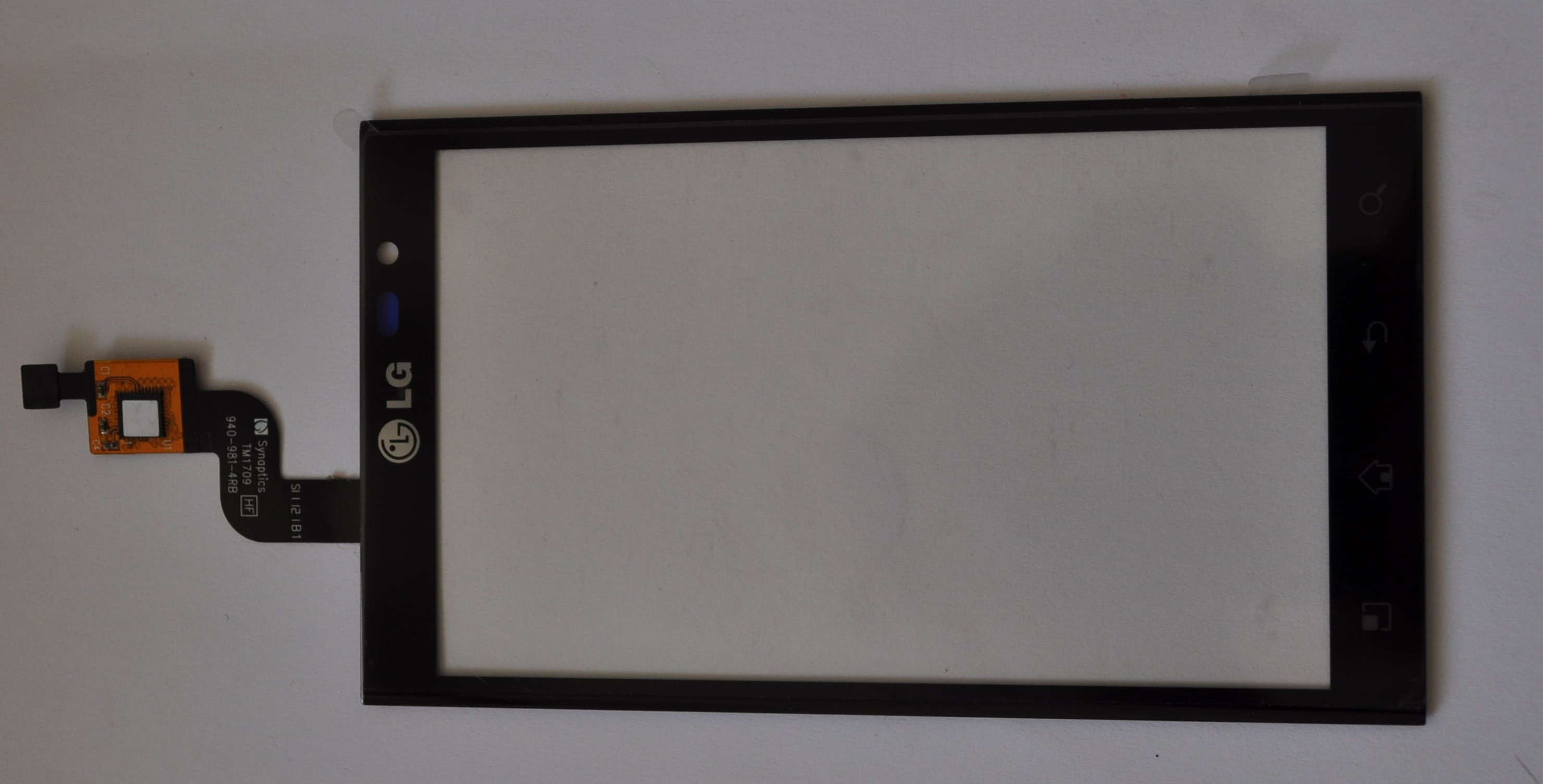 Original LG Frontcover mit Scheibe P920