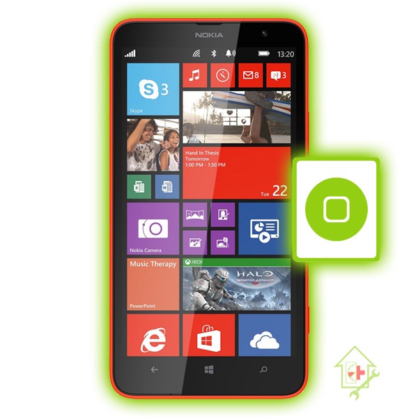 Original Nokia Lumia 1320 Homebutton Reparatur