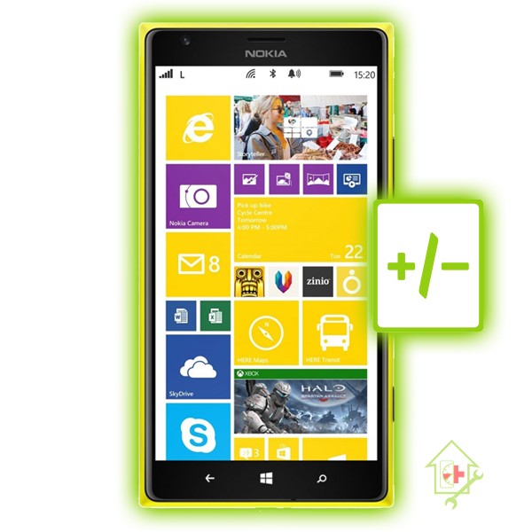 Original Nokia Lumia 1520 Volume Key Reparatur