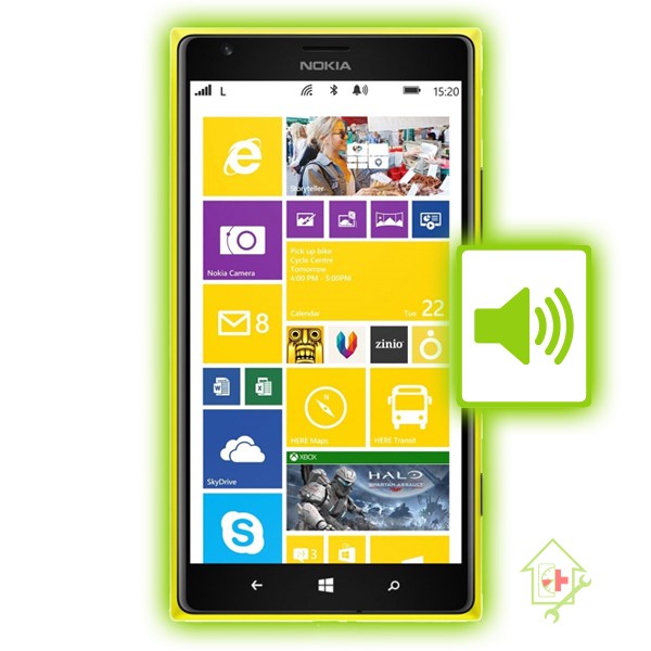 Original Nokia Lumia 1520 Lautsprecher Reparatur