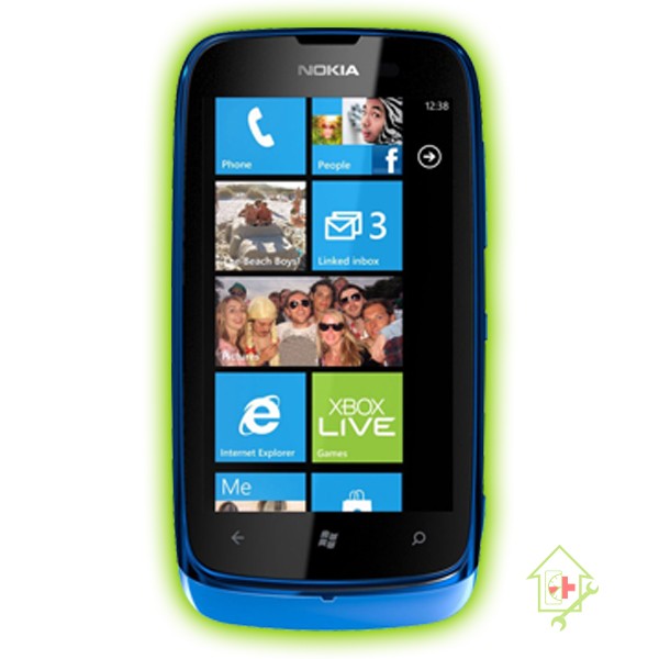 Original Nokia Lumia 610 LCD Display Reparatur