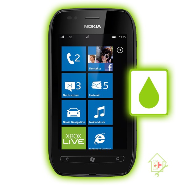Original Nokia Lumia 710 Wasserschaden Reparatur