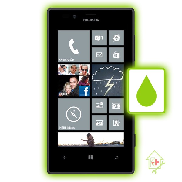 Original Nokia Lumia 720 Wasserschaden Reparatur