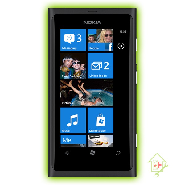 Original Nokia Lumia 800 LCD Display Reparatur