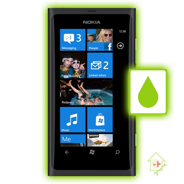 Original Nokia Lumia 800 Wasserschaden Reparatur
