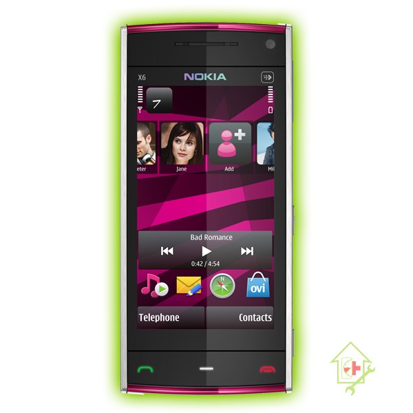 Original Nokia X6-00 LCD Display Reparatur