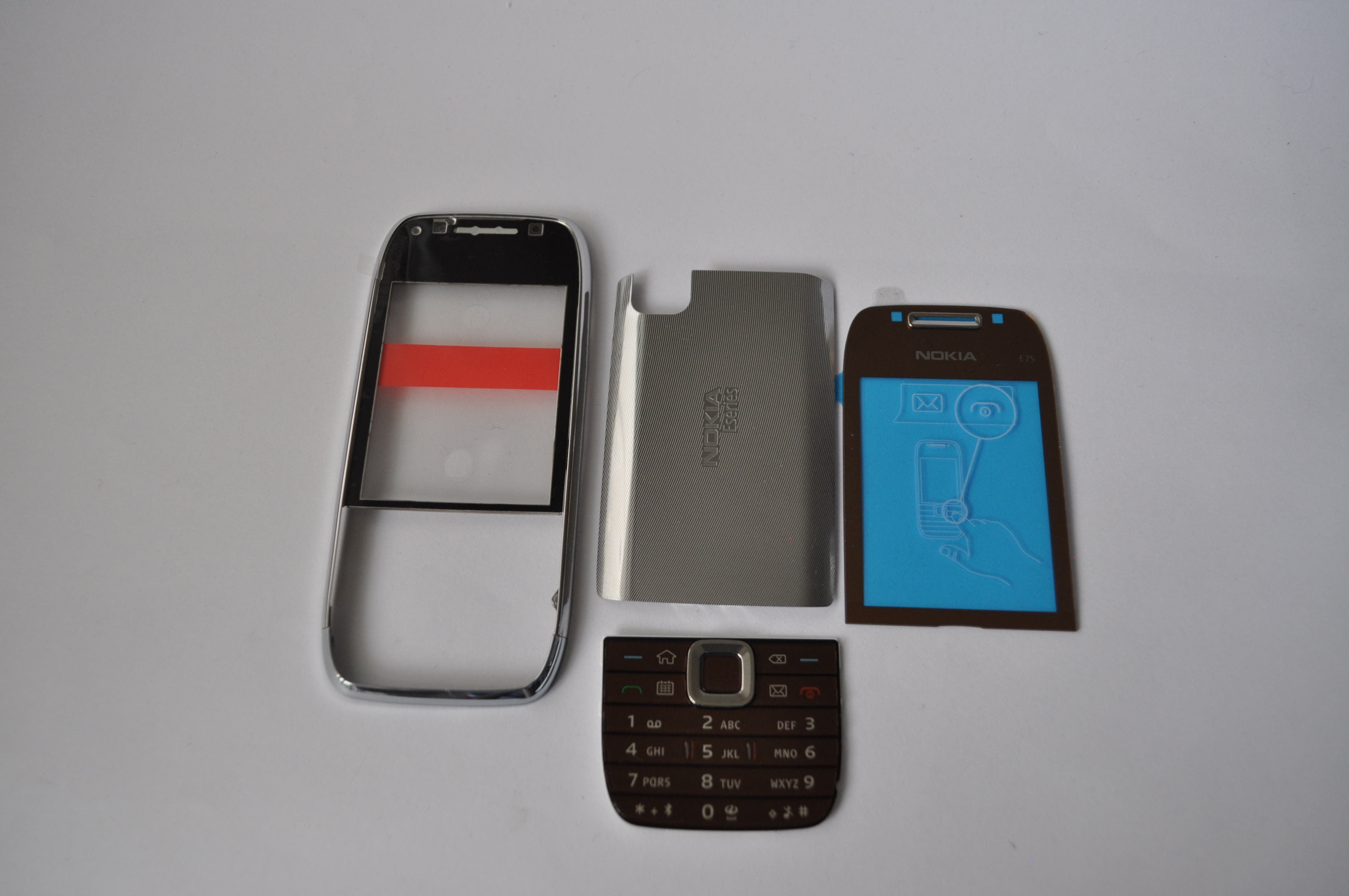 Original Nokia E75 Coverset 4-teilig