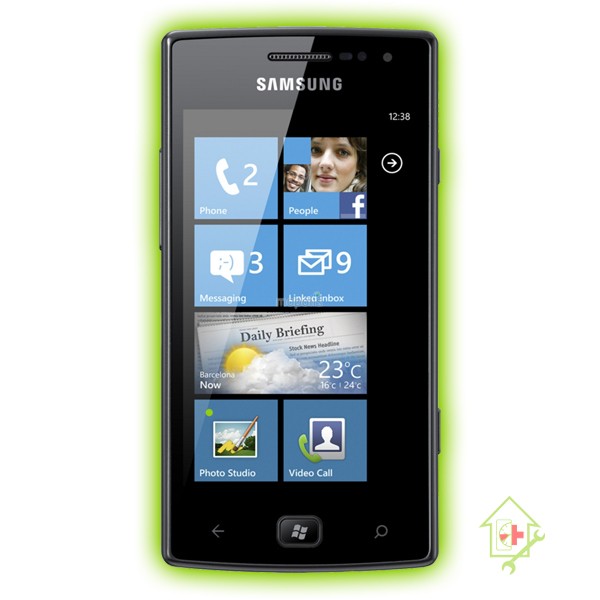 Original Samsung Omnia W i8350 LCD Display Reparatur 