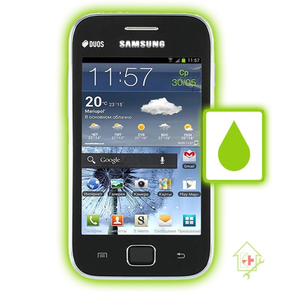 Original Samsung Galaxy Ace Duos S6802 Wasserschaden Reparatur