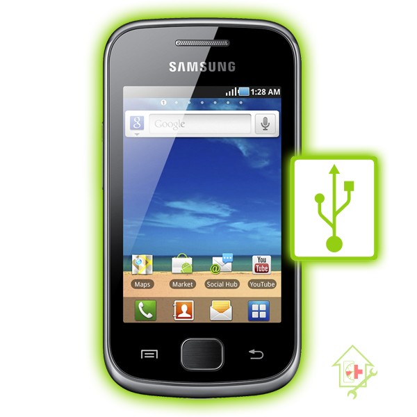 Original Samsung Galaxy Gio S5660 Anschluss Reparatur