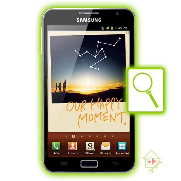 Original Samsung Galaxy Note 1 N7000 Diagnose 