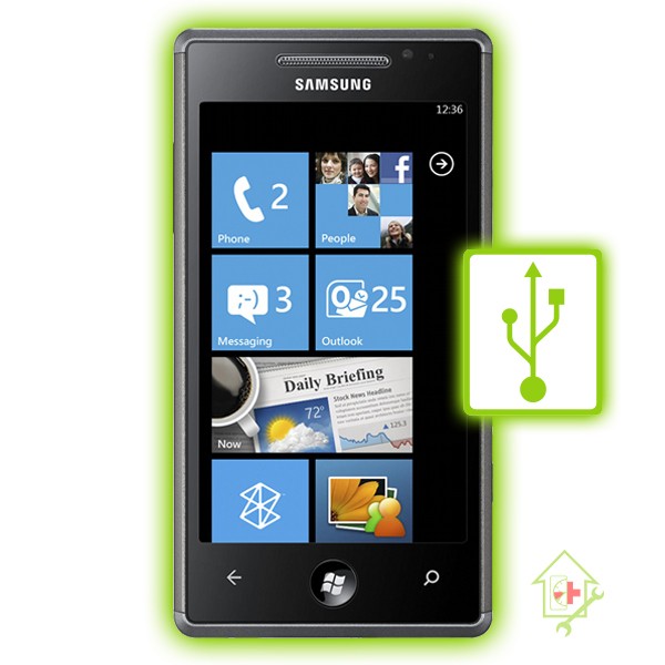 Original Samsung Omnia 7 i8700 Anschluss Reparatur