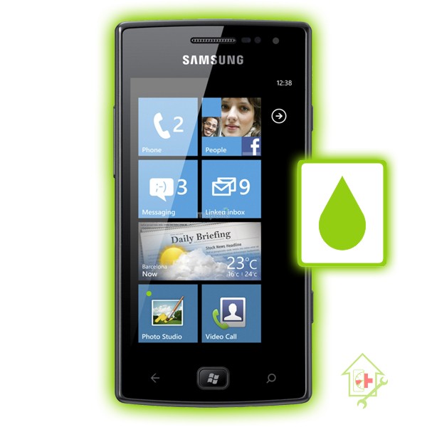 Original Samsung Omnia W i8350 Wasserschaden Reparatur
