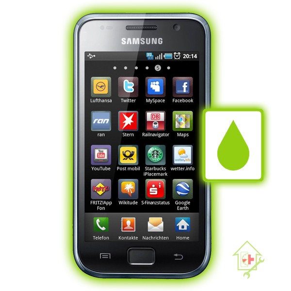 Original Samsung Galaxy S Plus i9001 Wasserschaden Reparatur