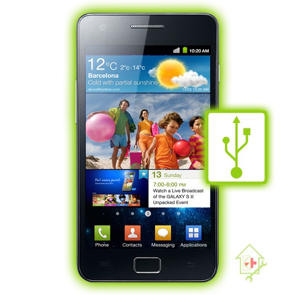 Original Samsung Galaxy S 2 i9100 Anschluss Reparatur