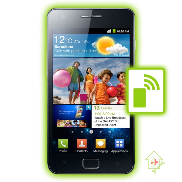 Original Samsung Galaxy S 2 i9100 Antennen Reparatur