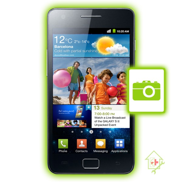 Original Samsung Galaxy S 2 i9100 Kamera Reparatur