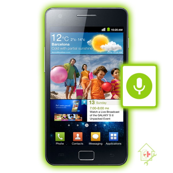 Original Samsung Galaxy S 2 i9100 Mikrofon Reparatur