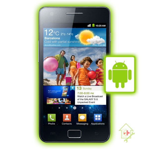Original Samsung Galaxy S 2 i9100 Software Reparatur