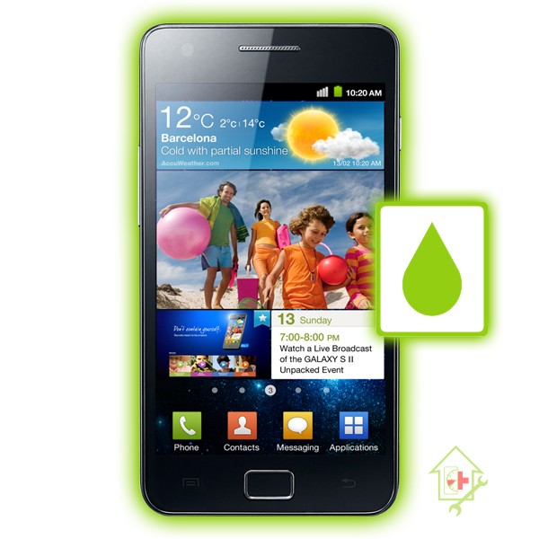 Original Samsung Galaxy S 2 i9100 Wasserschaden Reparatur