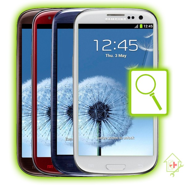 Original Samsung Galaxy S3 i9300 Diagnose Reparatur