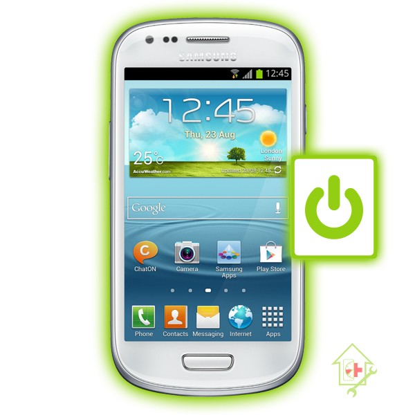 Original Samsung Galaxy S3 Mini i8190 Powerbutton Reparatur