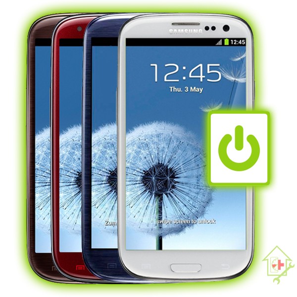 Original Samsung Galaxy S3 i9300 Powerbutton Reparatur