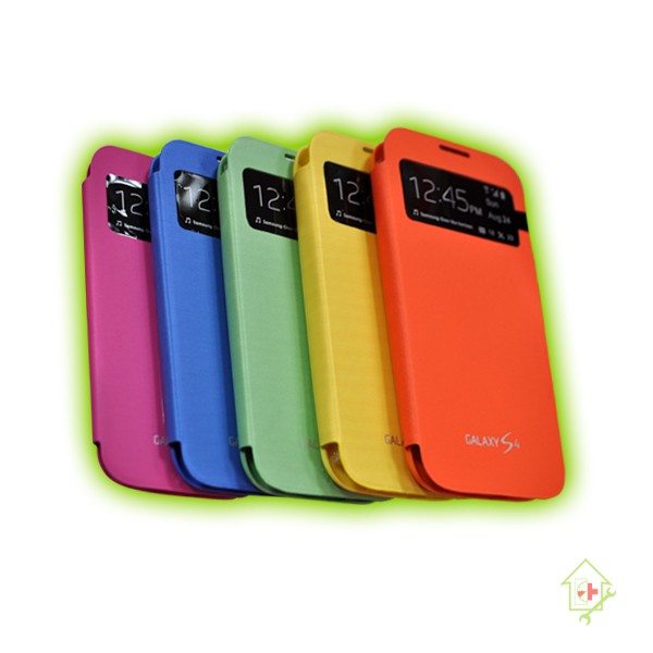 Original Samsung Galaxy S4 S-View Cover, versch. Farben