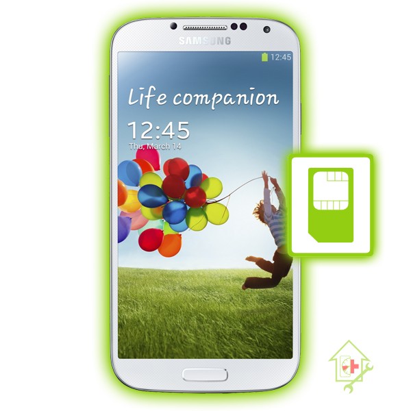 Original Samsung Galaxy S4 i9505 SIM-Slot Reparatur