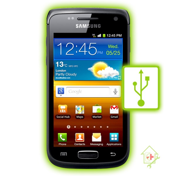 Original Samsung Galaxy W i8150 Anschluss Reparatur 
