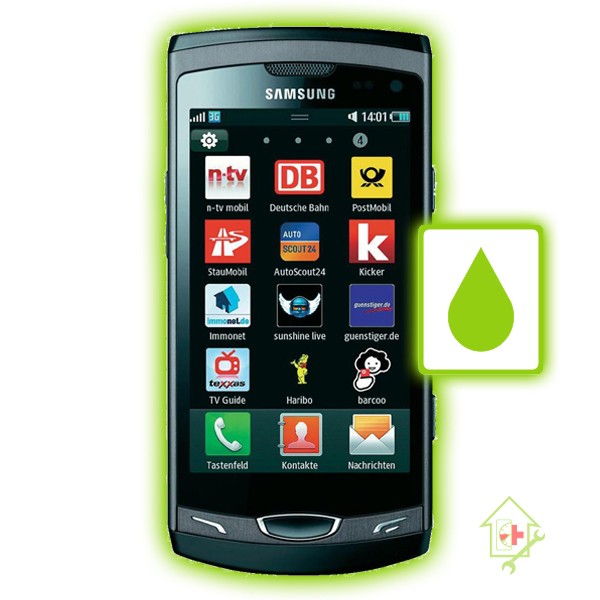 Original Samsung Wave 2 S8530 Wasserschaden Reparatur