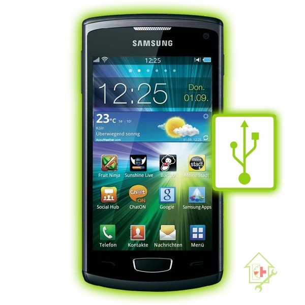 Original Samsung Wave 3 S8600 Anschluss Reparatur