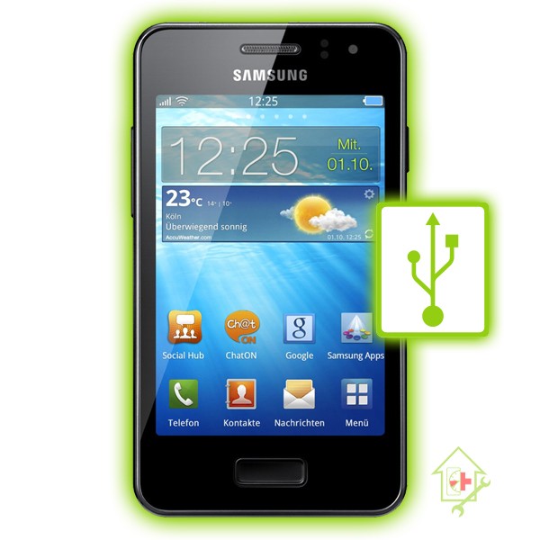 Original Samsung Wave M S7250 Anschluss Reparatur 