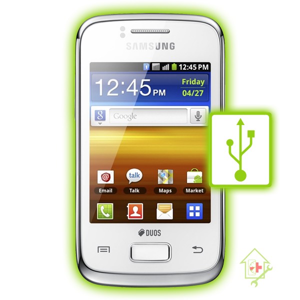 Original Samsung Galaxy Y Duos S6102 Anschluss Reparatur 