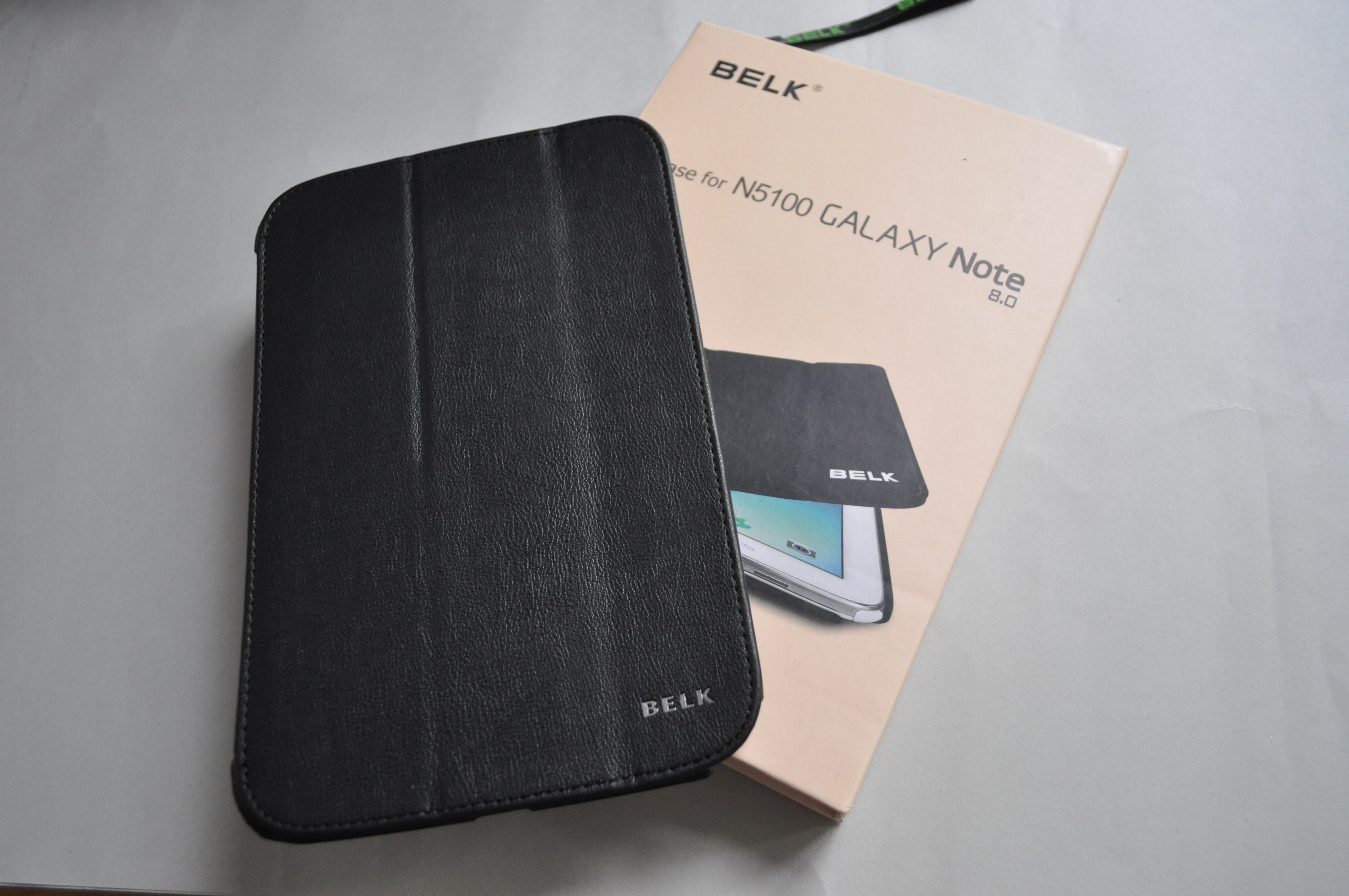 Neue und OVP Samsung N5100 Galaxy Note 8.0 Tasche, Ledertasche, Klapptasche in schwarz